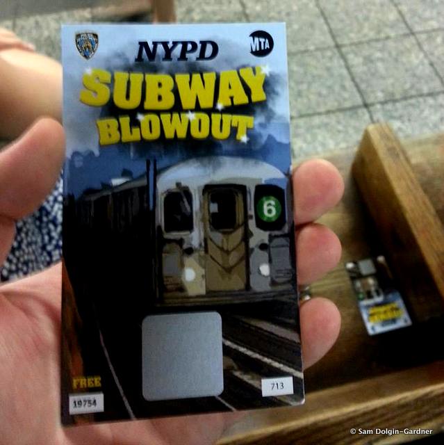 NYPD Subway Blowout-Harmless Gases Test-NYC