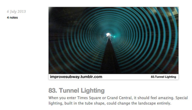 100 Improvements to the Subway-Randy Gregory Design-SVA-Branding-NYC MTA-Tunnel Lighting