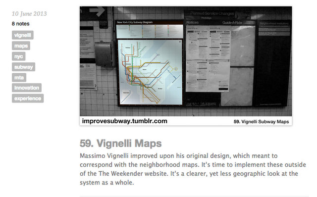 100 Improvements to the Subway-Randy Gregory Design-SVA-Branding-NYC MTA-Vignelli Maps