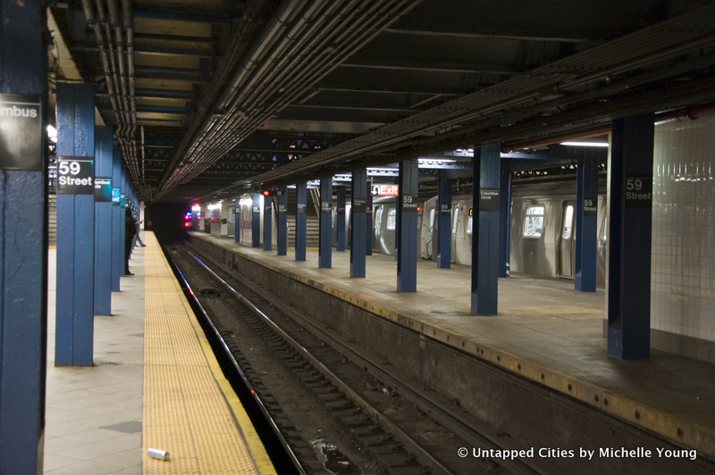 Abandoned Subway Platforms-Levels-NYC-59th Street Columbus Circle