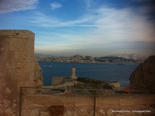 View of Marseille from the Chateau D'If