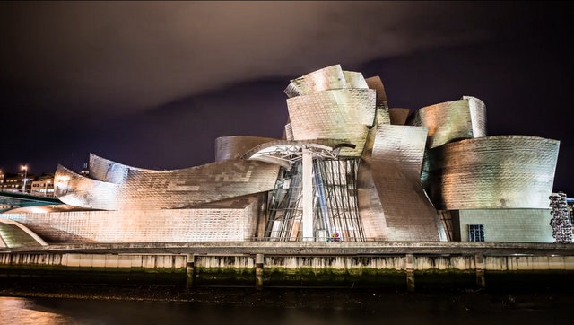 Luke Shepard-Nightvision-Bilbao-Spain-Guggenheim-Frank Gehry