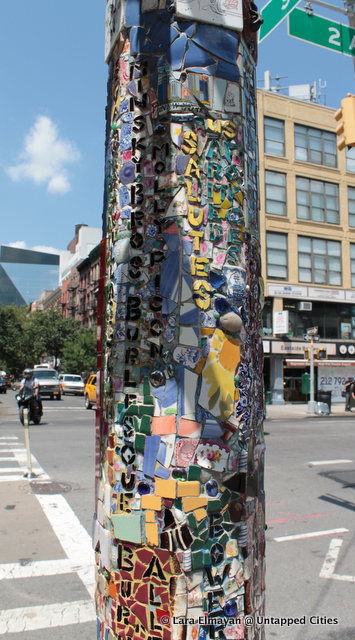 Mosaic trail 8th Street Jim Power 15-East Village NYC New York-Untapped Cities