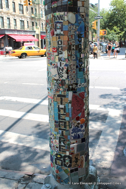 Mosaic trail 8th Street Jim Power 20-East Village NYC New York-Untapped Cities