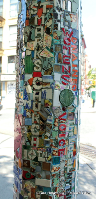Mosaic trail 8th Street Jim Power 23-East Village NYC New York-Untapped Cities
