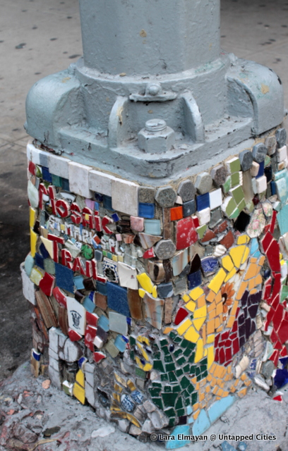 Mosaic trail 8th Street Jim Power 26-East Village NYC New York-Untapped Cities