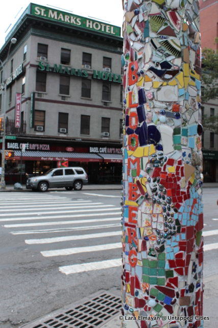 Mosaic trail 8th Street Jim Power 27-East Village NYC New York-Untapped Cities