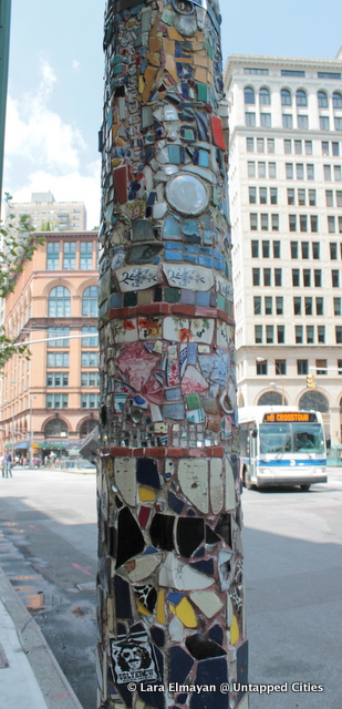 Mosaic trail 8th Street Jim Power 32-East Village NYC New York-Untapped Cities