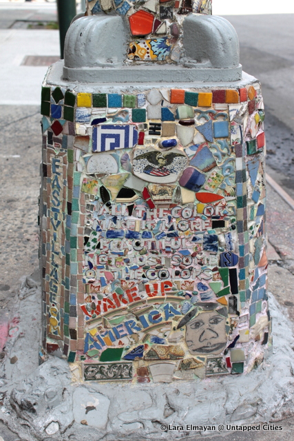 Mosaic trail 8th Street Jim Power 33-East Village NYC New York-Untapped Cities