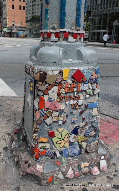 Mosaic trail 8th Street Jim Power 49-East Village NYC New York-Untapped Cities