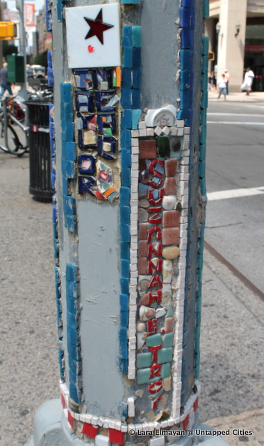 Mosaic trail 8th Street Jim Power 50-East Village NYC New York-Untapped Cities