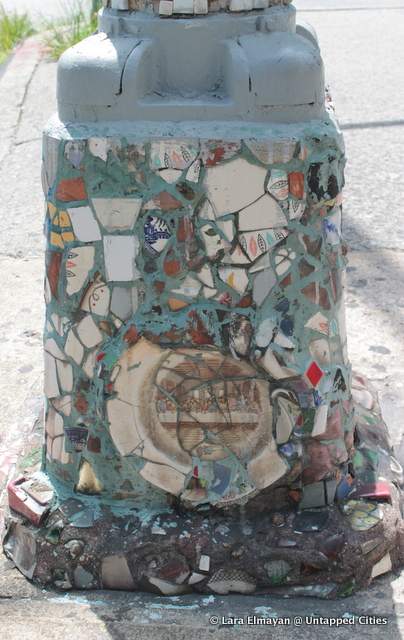 Mosaic trail 8th Street Jim Power 53-East Village NYC New York-Untapped Cities