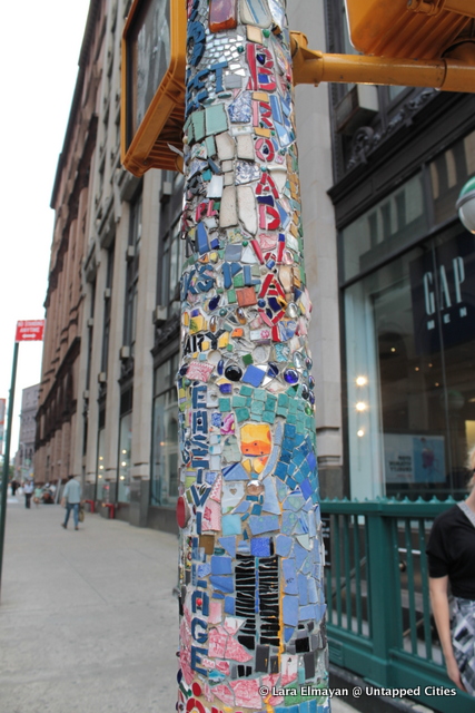 Mosaic trail 8th Street Jim Power 57-East Village NYC New York-Untapped Cities