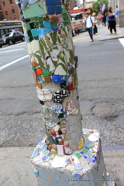 Mosaic trail 8th Street Jim Power 61-East Village NYC New York-Untapped Cities