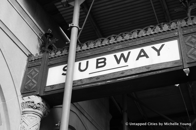 Williamsburgh Savings Bank-Subway Entrance-Vintage-Brooklyn-NYC