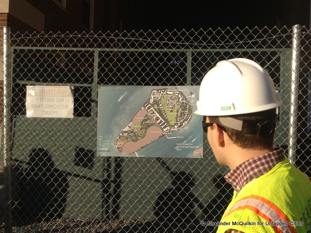 West 8's site plan for Governors Island