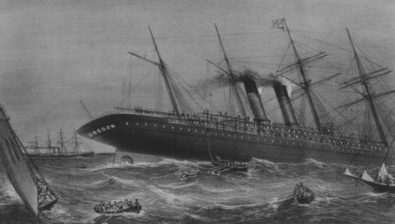 SS Oregon sinking, New York City shipwreck