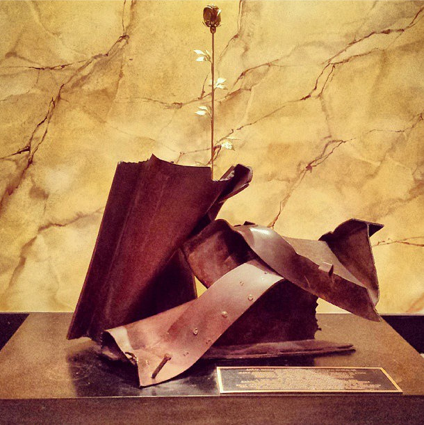 St Francis of Assisi-9-11 Memorial-Fragments-Midtown-NYC