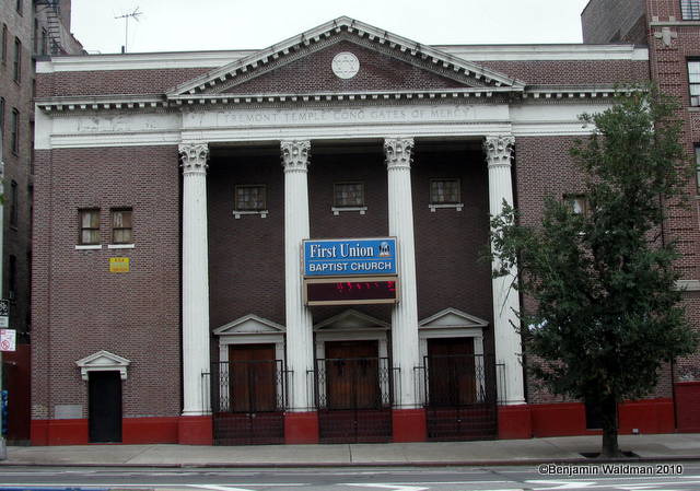 Tremont temple former synagogue bronx grand concourse