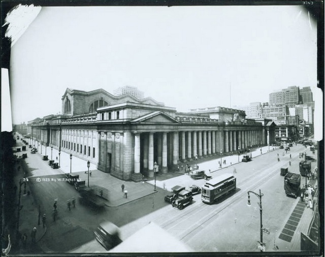 Vintage Photo Penn Station-William J Rouge-NY Historical Society
