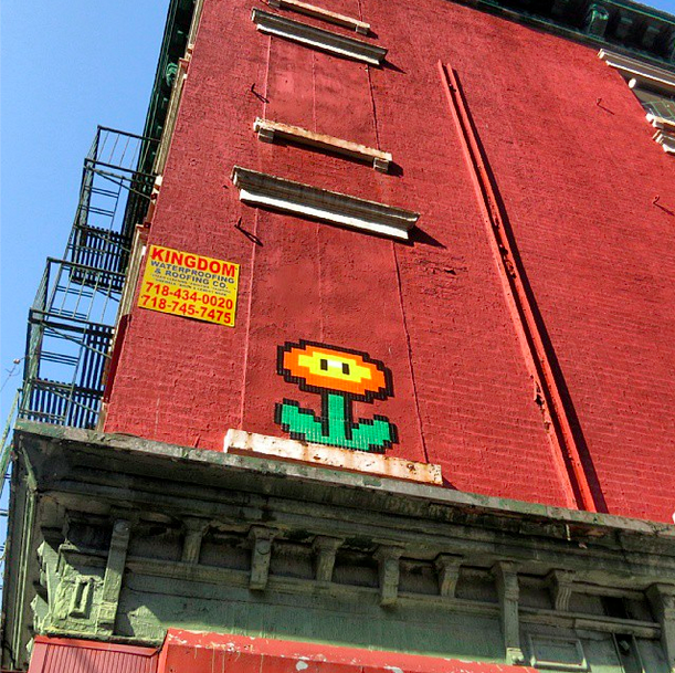 161 Hester Street-Space Invader-NYC
