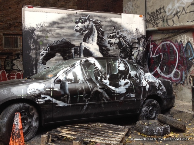 Banksy Day 9-Lower East Side-Horse-Stallion-NYC