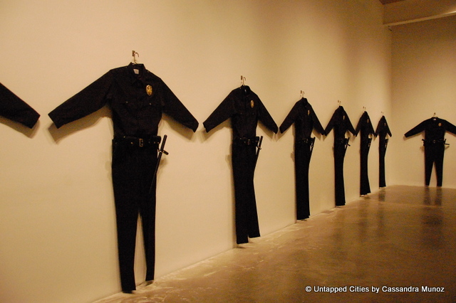 L.A.P.D. Uniforms-extreme measures-chris burden-new museum