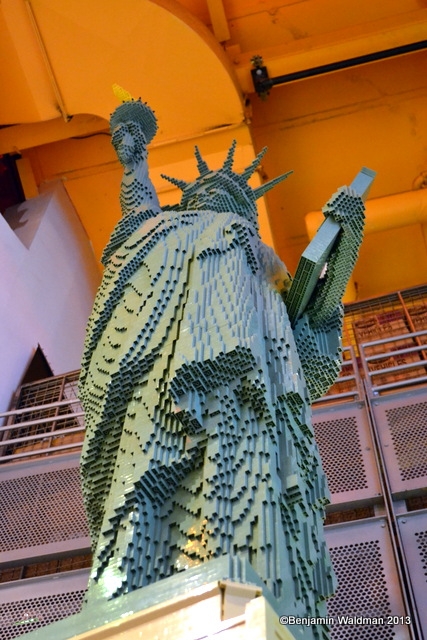 Statue of Liberty Lego Times Square Toys R Us