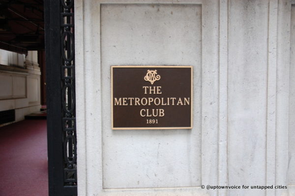 Inside the Metropolitan Club of NYC