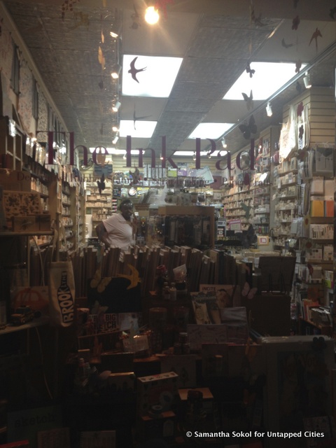 the ink pad rubber stamps store 7th avenue 13th street new york untapped cities samantha sokol