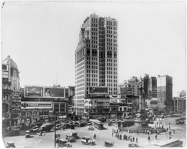 1921_Columbus-Circle_New-York-City_Untapped Cities