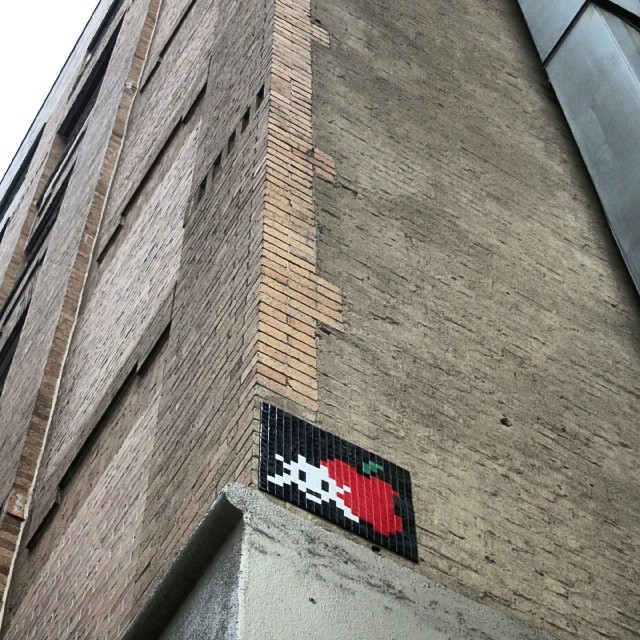 24 Watts Street-Invader Was Here-Chinatown-Street Art-NYC