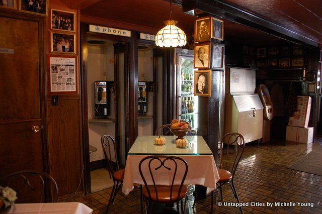Bamonte Restaurant-Williamsburg-Vintage Phone Booths-Brooklyn-NYC