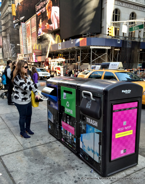Big Belly Solar Compactor-Times Square-Untapped Cities- Catherine Mondkar-002