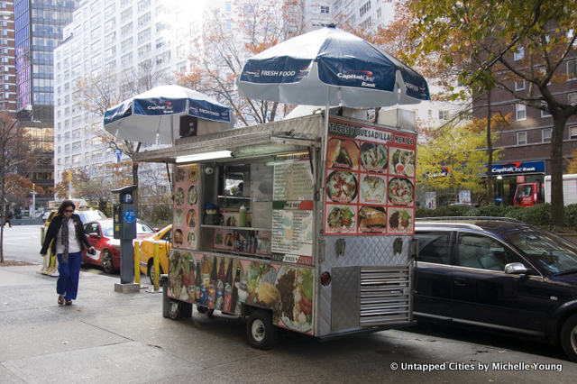 Food Carts-Trucks-Advertising-Umbrellas-Capital One-Upper West Side-UWS-NYC