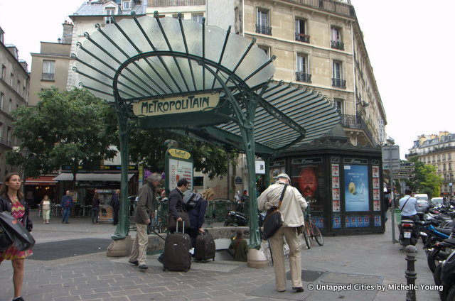 Hector Guimard-Subway Entrance-Metropolitan-Art Deco-Paris