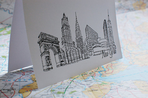 Landmarked Cards-Downtown Doodler-Untapped Cities