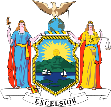 New York state coat of arms excelsior untapped cities samantha sokol