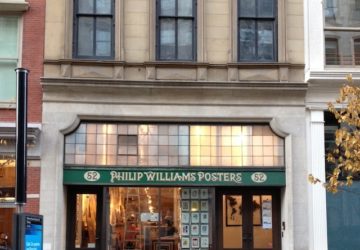 The Tribeca storefront of Philip Williams Posters