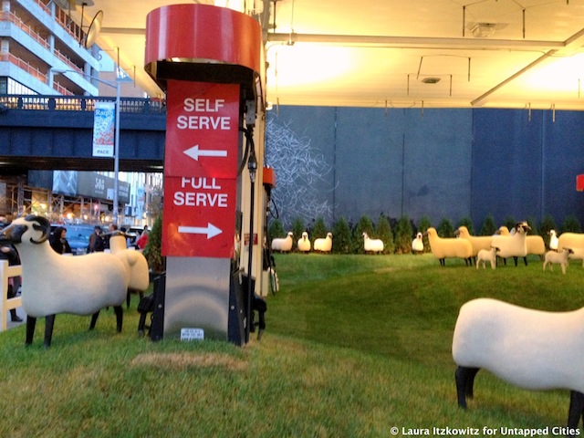 Sheep Station Getty Station Kasmin Gallery Chelsea NYC Untapped Cities
