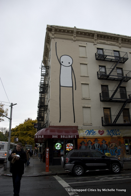 Stik-Street Art-Alphabet City-NYC