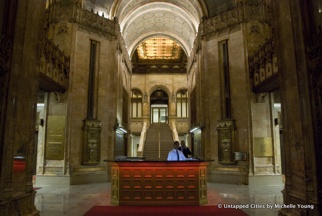 Woolworth Building-Lobby-Interior-Irving National Bank-Vault-Cass Gilbert-NYC
