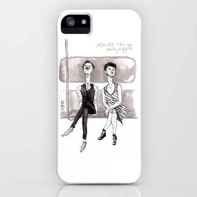 Art of Style F Train Snobs iPhone case Untapped Cities