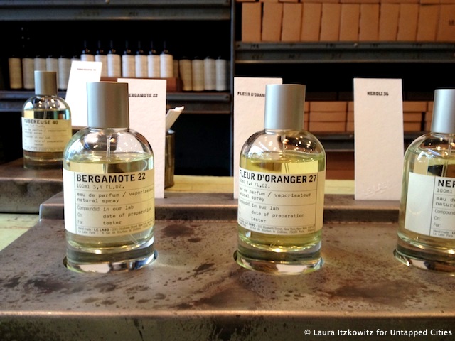 Le Labo perfume shop perfumes NYC Untapped Cities