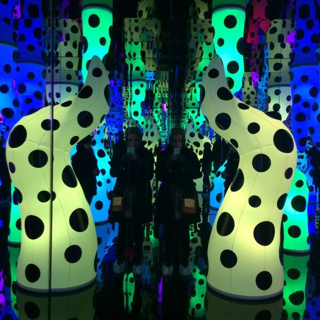 Yayoi Kusama-David Zwirner Gallery-I Who Have Arrived in Heaven-Exhibition-Chelsea-NYC_Love_Is_Calling2