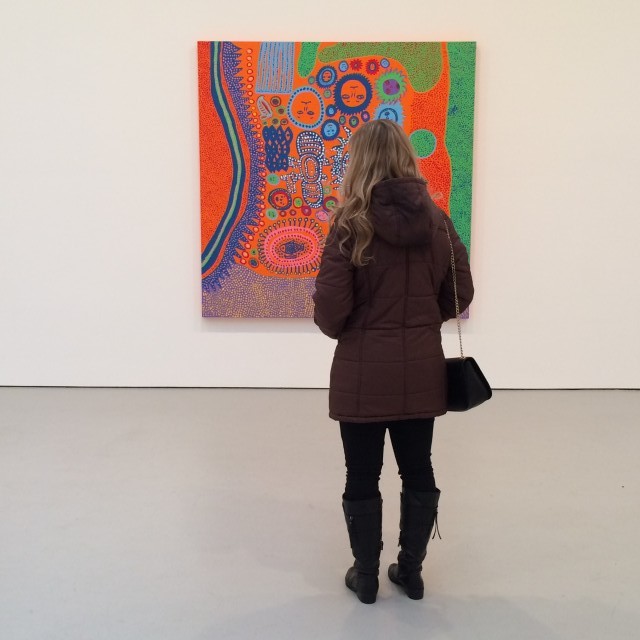 Yayoi Kusama-David Zwirner Gallery-I Who Have Arrived in Heaven-Exhibition-Chelsea-NYC_Painting9