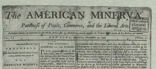 american minerva-december 9 1793-vintage photo-first daily newspaper-today in new york city history-untapped cities-002