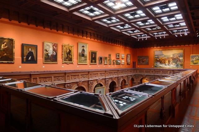 The impressive 2nd Floor Gallery of The Hispanic Society of America