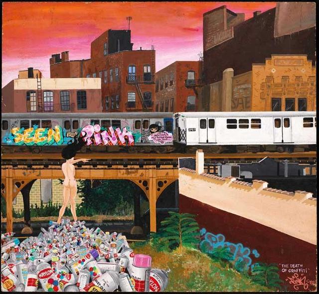 City as Canvas-Museum of City of NY-Lady Pink-The Death of Graffiti