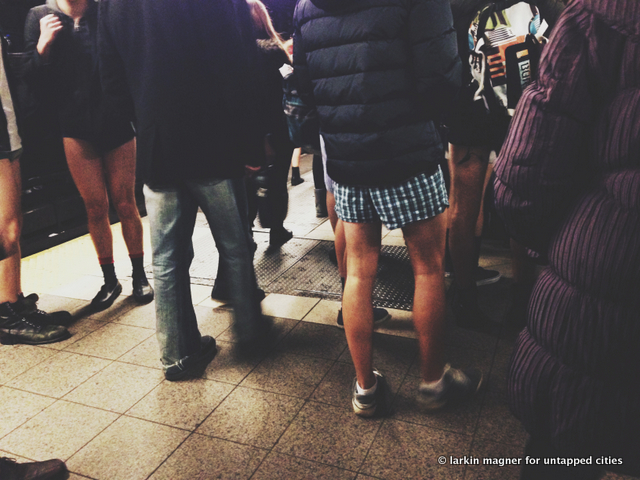 No Pants NYC Subway Ride 2014 for Untapped Cities#3